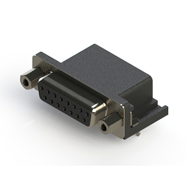 CONN D-SUB RCPT 15POS R/A SOLDER