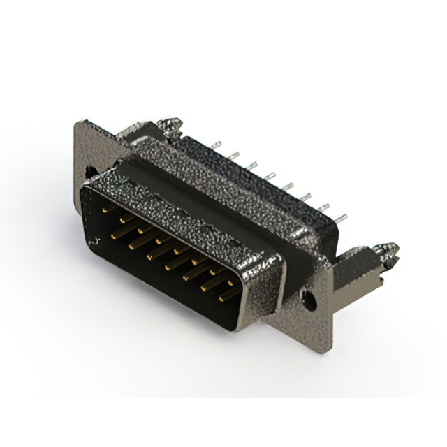 CONN D-SUB PLUG 15POS VERT SLDR