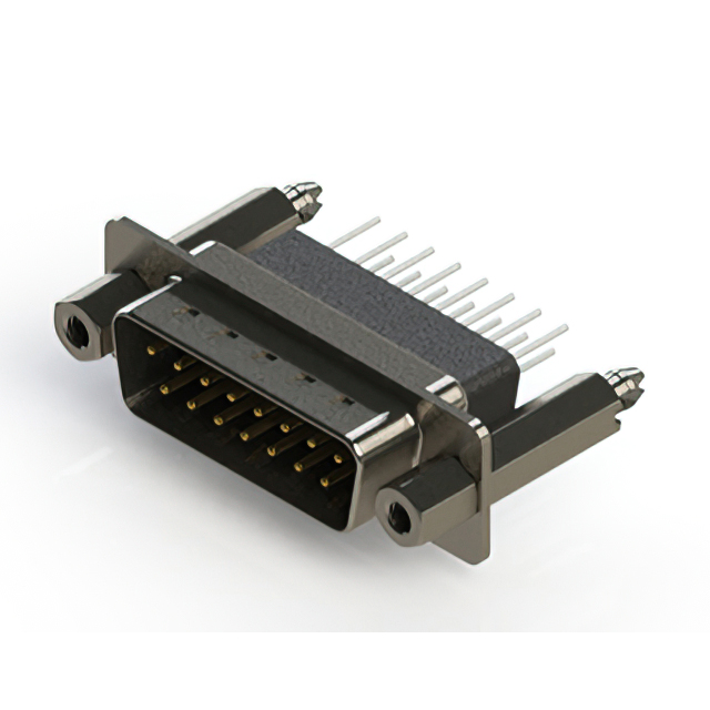 CONN D-SUB PLUG 15POS VERT SLDR