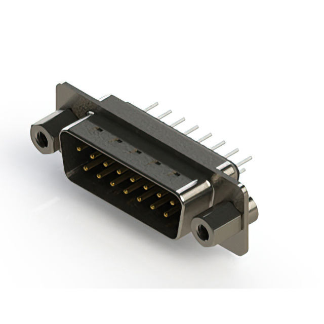 CONN D-SUB PLUG 15POS VERT SLDR