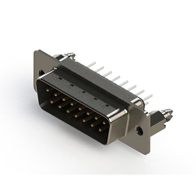 CONN D-SUB PLUG 15POS VERT SLDR
