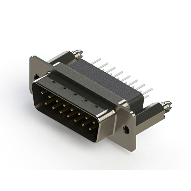 CONN D-SUB PLUG 15POS VERT SLDR