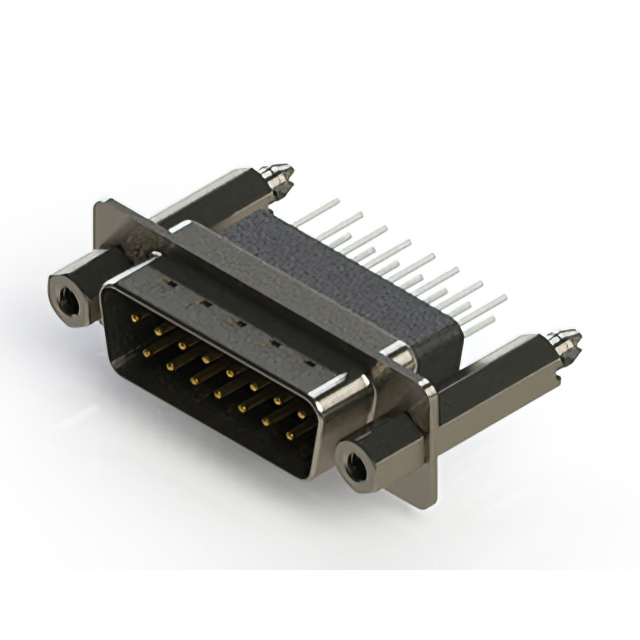 CONN D-SUB PLUG 15POS VERT SLDR