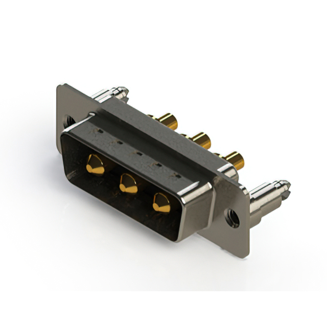 CONN D-SUB PLUG 3POS VERT SOLDER