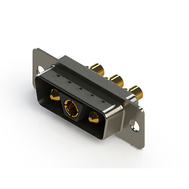 CONN D-SUB PLUG 3POS VERT SOLDER