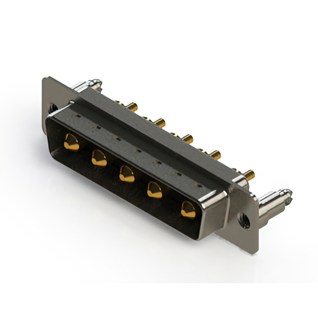 CONN D-SUB PLUG 5POS VERT SOLDER