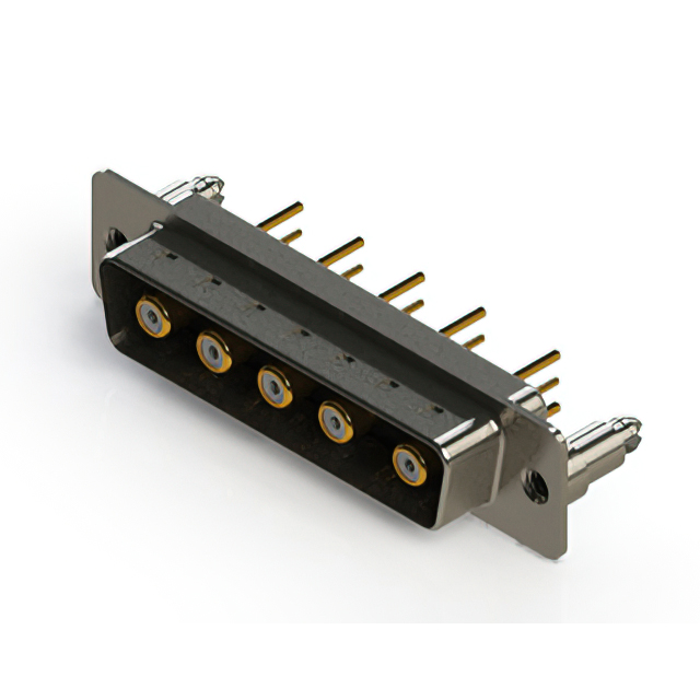 CONN D-SUB PLUG 5POS VERT SOLDER