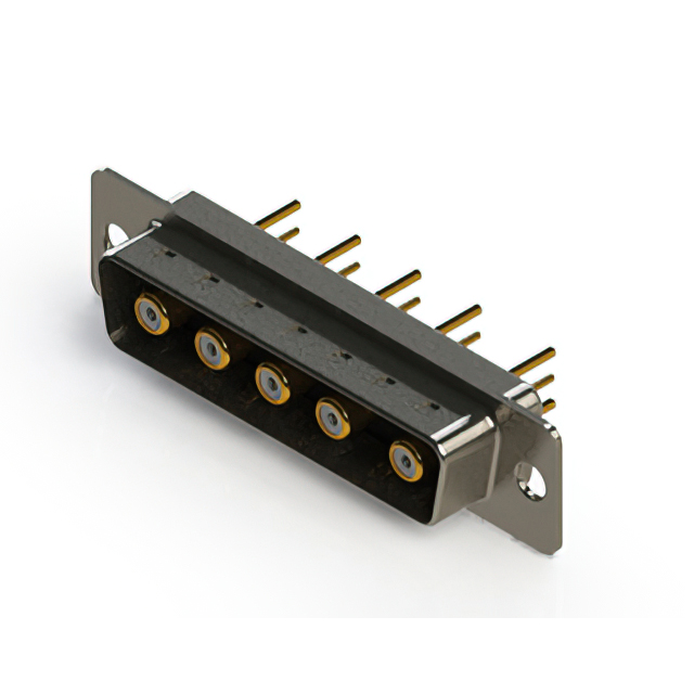 CONN D-SUB PLUG 5POS VERT SOLDER
