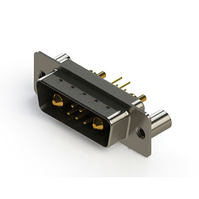 CONN D-SUB PLG 7POS PNL MNT SLDR