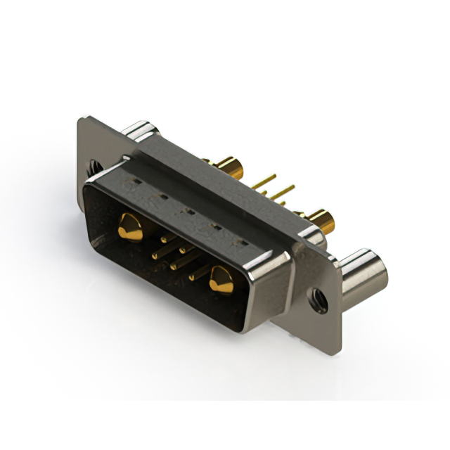CONN D-SUB PLG 7POS PNL MNT SLDR