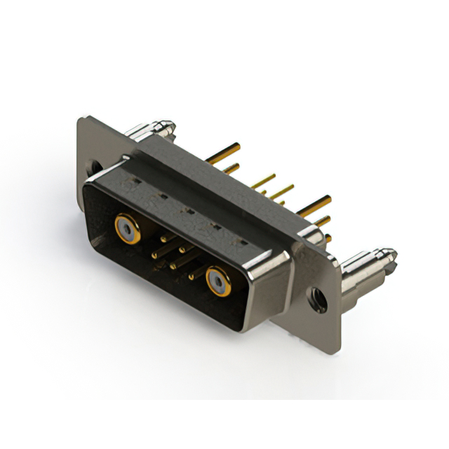 CONN D-SUB PLUG 7POS VERT SOLDER