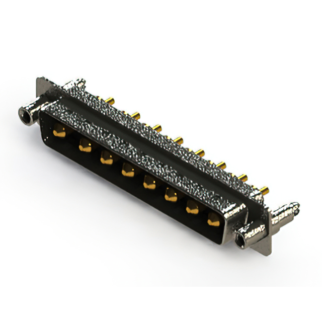 CONN D-SUB PLG 8POS PNL MNT SLDR