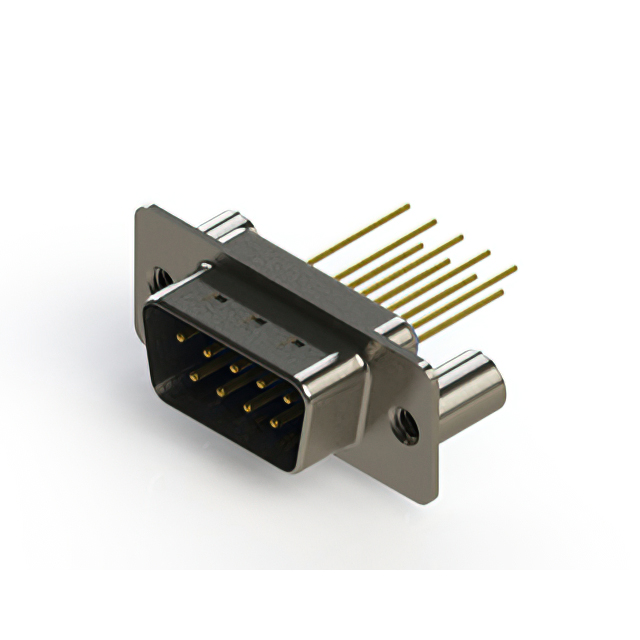 CONN D-SUB PLUG 9POS VERT SOLDER