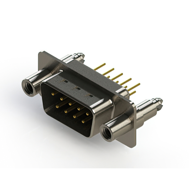 CONN D-SUB PLUG 9POS VERT SOLDER