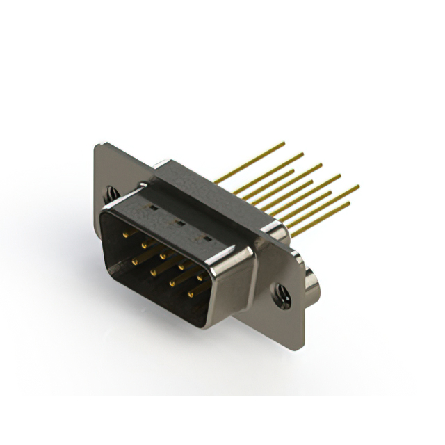CONN D-SUB PLUG 9POS VERT SOLDER