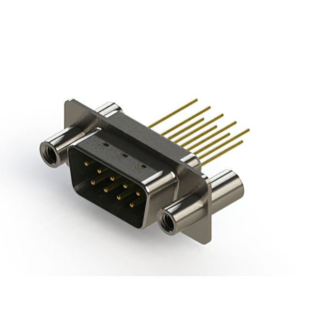 CONN D-SUB PLUG 9POS VERT SOLDER
