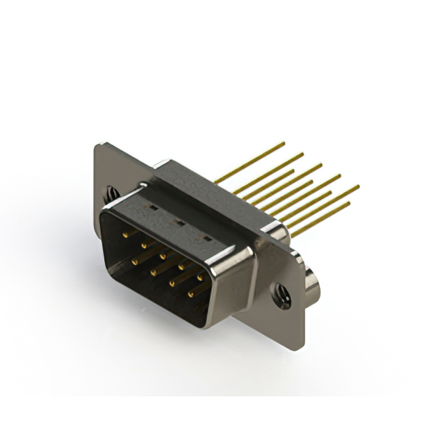 CONN D-SUB PLUG 9POS VERT SOLDER
