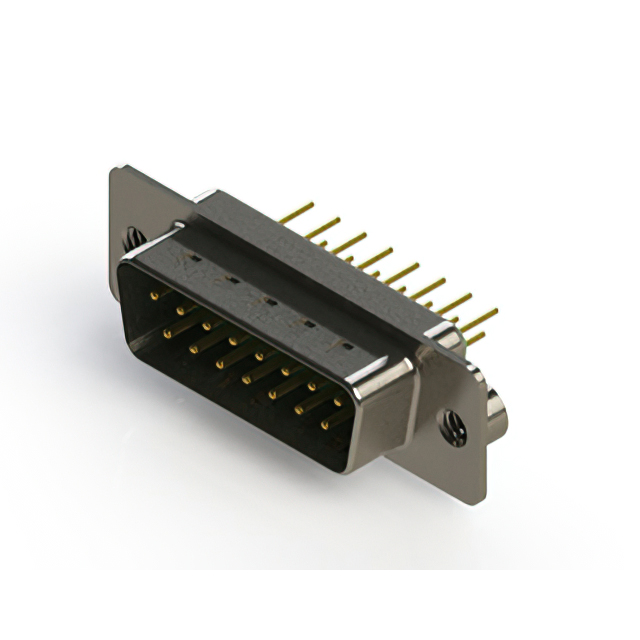 CONN D-SUB PLUG 15POS VERT SLDR