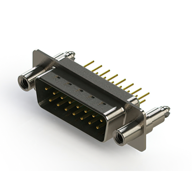 CONN D-SUB PLUG 15POS VERT SLDR