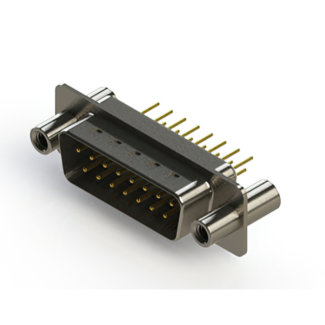 CONN D-SUB PLUG 15POS VERT SLDR