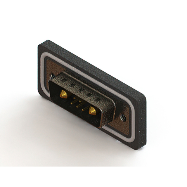 CONN D-SUB PLG 7POS PNL MNT SLDR