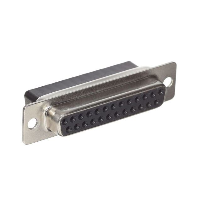 CONN D-SUB RCPT 25POS VERT SLDR