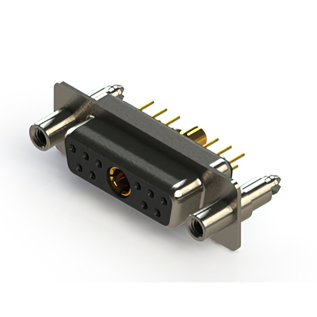 CONN D-SUB RCPT 11POS VERT SLDR
