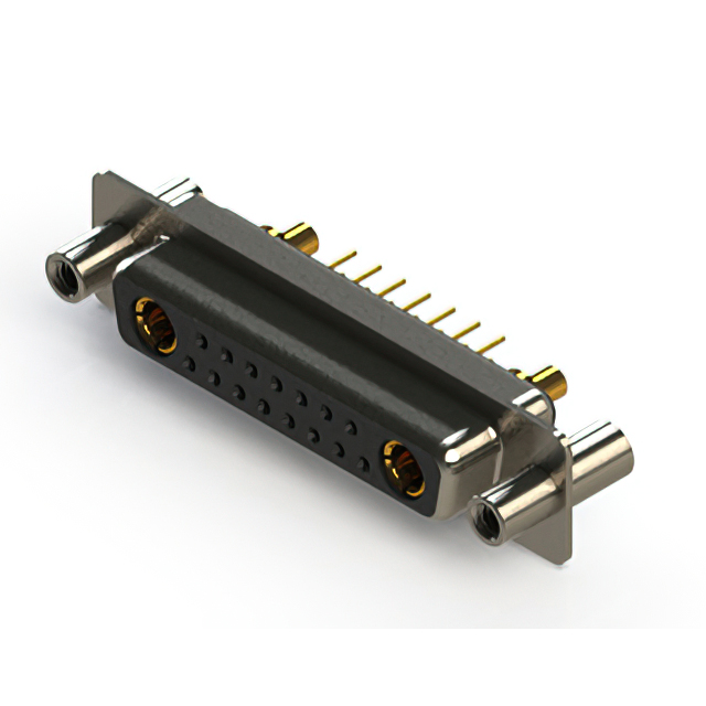 CONN D-SUB RCPT 17POS VERT SLDR