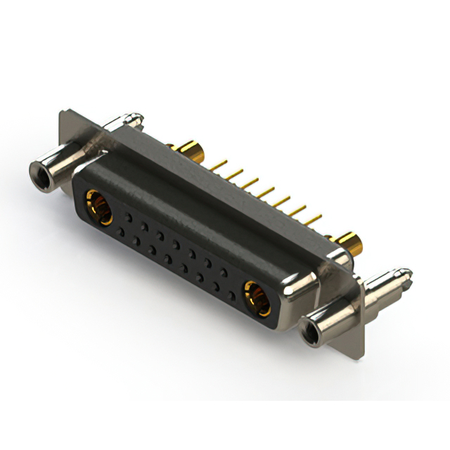 CONN D-SUB RCPT 17POS VERT SLDR