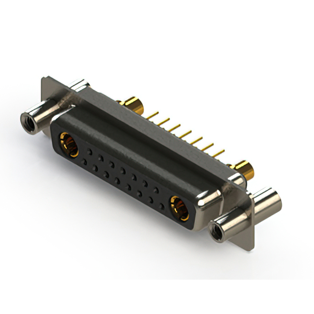CONN D-SUB RCPT 17POS VERT SLDR