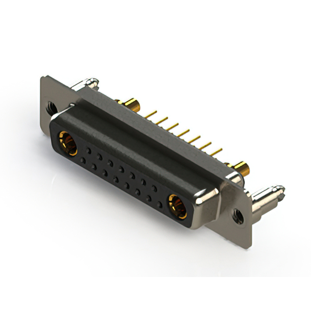 CONN D-SUB RCPT 17POS VERT SLDR