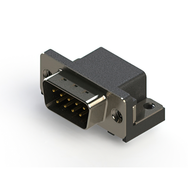 CONN D-SUB PLUG 9POS R/A SOLDER
