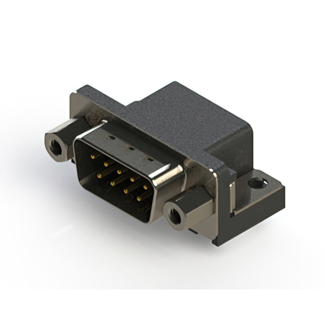 CONN D-SUB PLUG 9POS R/A SOLDER