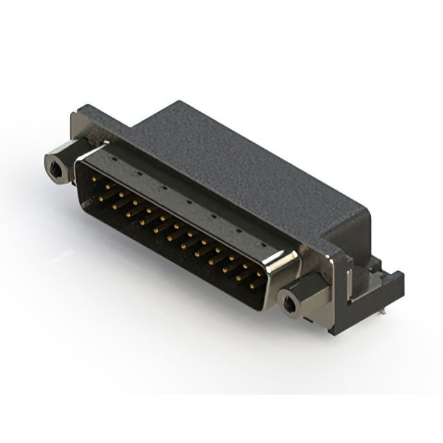 CONN D-SUB PLUG 25POS R/A SOLDER