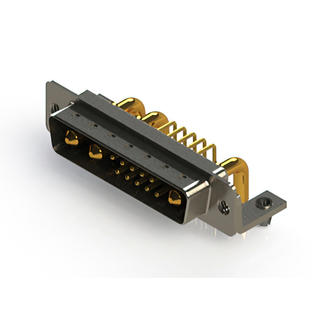 CONN D-SUB PLUG 13POS R/A SOLDER