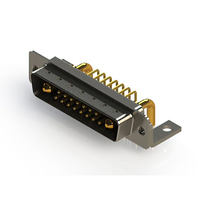CONN D-SUB PLUG 17POS R/A SOLDER