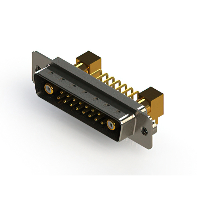 CONN D-SUB PLUG 17POS R/A SOLDER