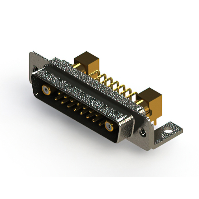 CONN D-SUB PLUG 17POS R/A SOLDER