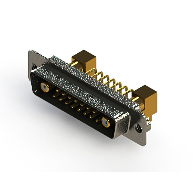CONN D-SUB PLUG 17POS R/A SOLDER