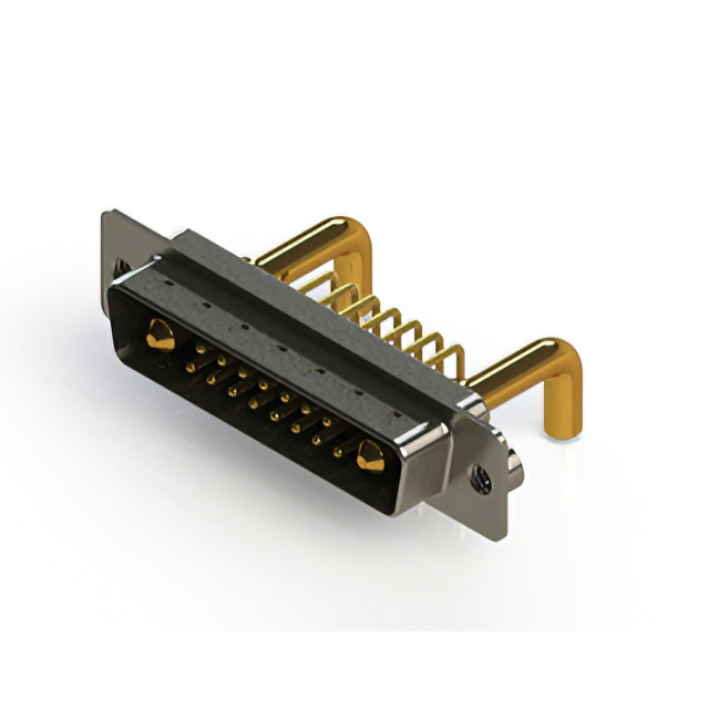 CONN D-SUB PLUG 17POS R/A SOLDER