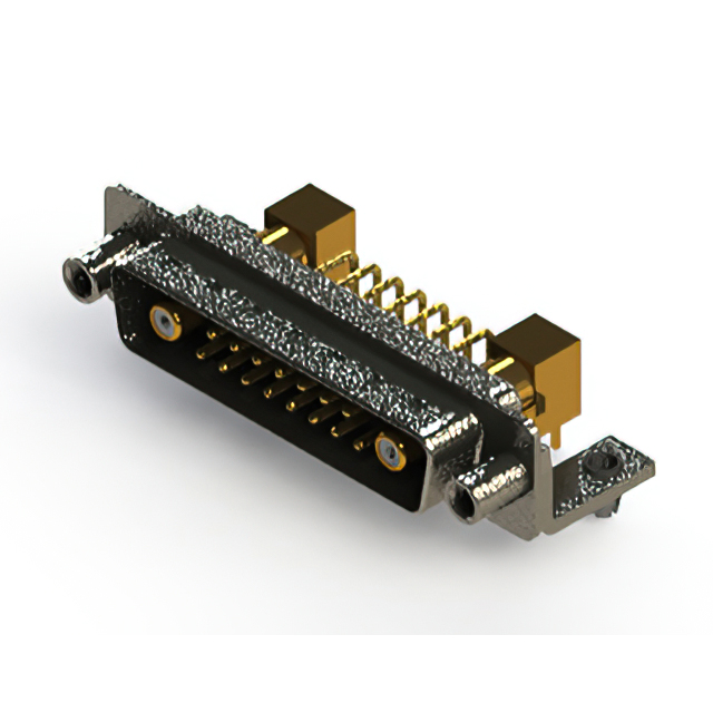 CONN D-SUB PLUG 17POS R/A SOLDER