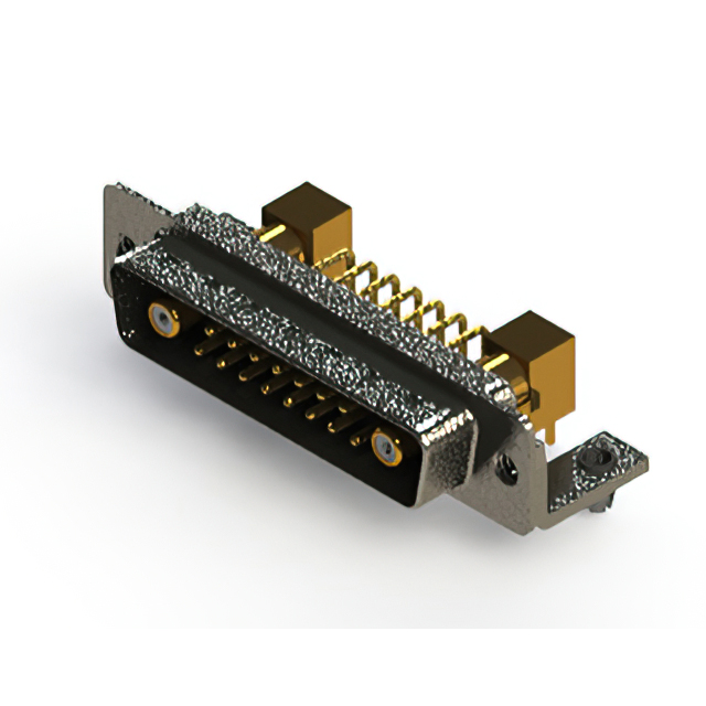 CONN D-SUB PLUG 17POS R/A SOLDER