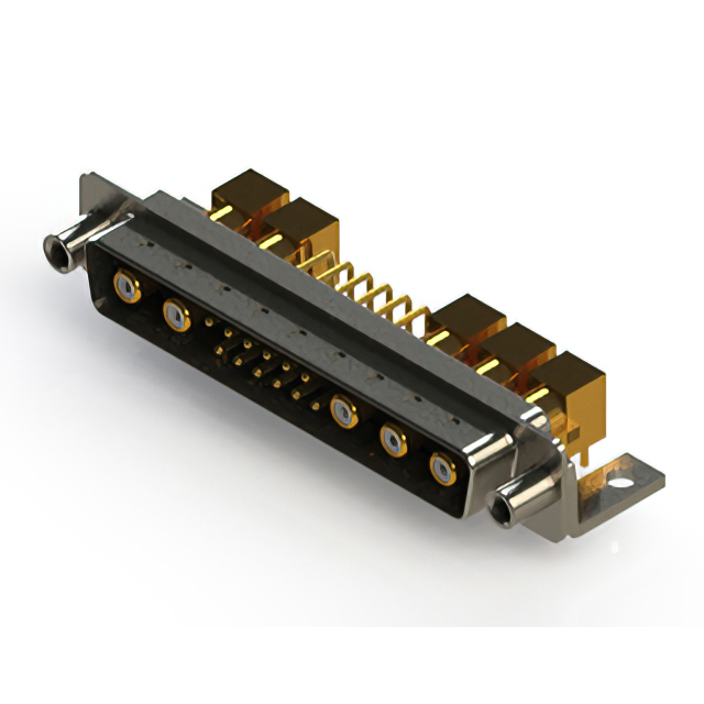 CONN D-SUB PLUG 17POS R/A SOLDER