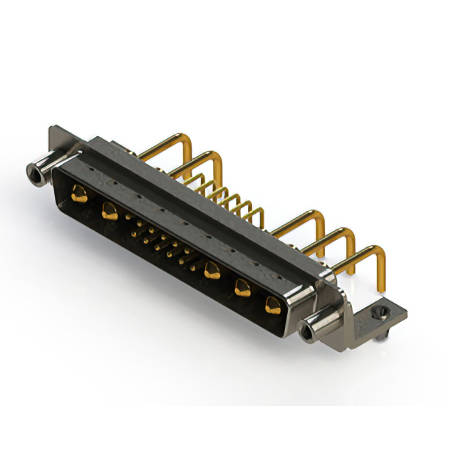 CONN D-SUB PLUG 17POS R/A SOLDER