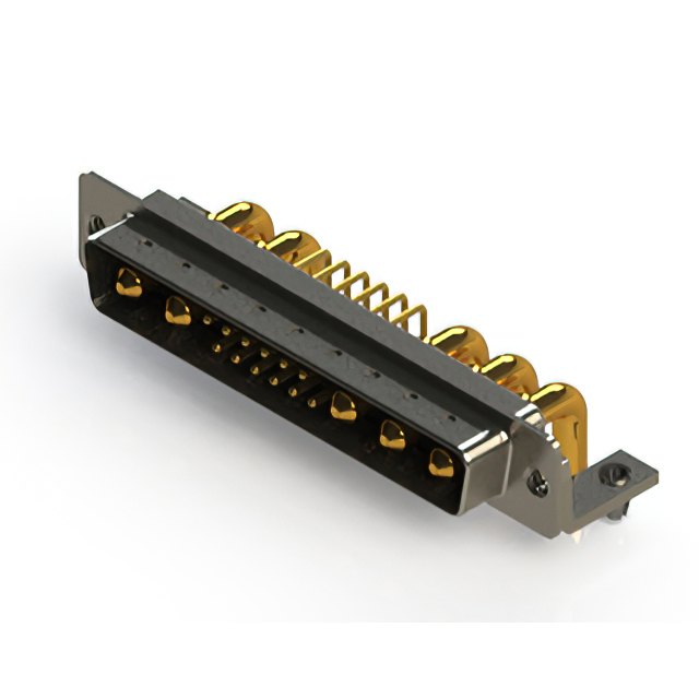 CONN D-SUB PLUG 17POS R/A SOLDER