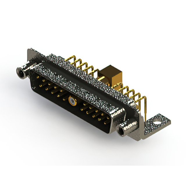 CONN D-SUB PLUG 21POS R/A SOLDER