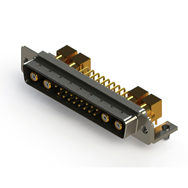CONN D-SUB PLUG 21POS R/A SOLDER