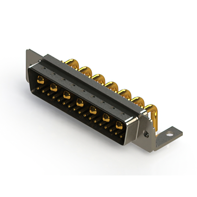 CONN D-SUB PLUG 24POS R/A SOLDER