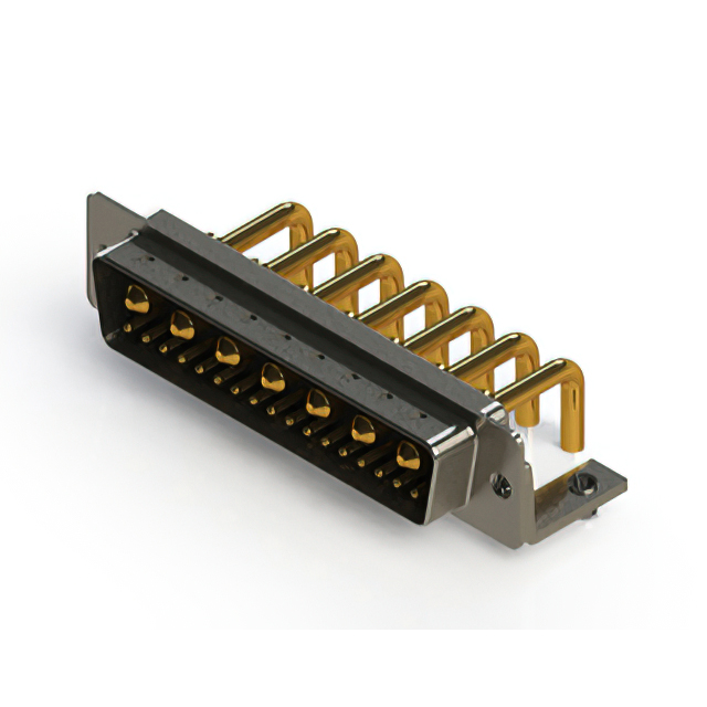 CONN D-SUB PLUG 24POS R/A SOLDER