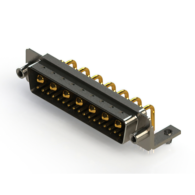 CONN D-SUB PLUG 24POS R/A SOLDER
